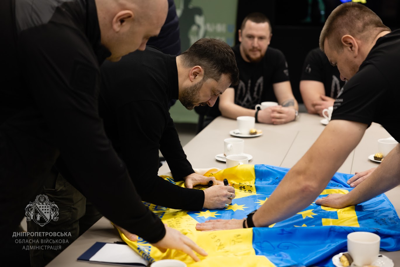 Зустріч Президента Володимира Зеленського з амбасадорами проєкту Титани.UA