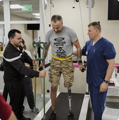 Медична допомога та реабілітація